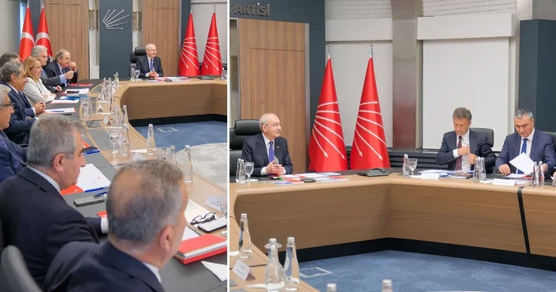 CHP Genel Başkanı Kılıçdaroğlu MYK Toplantısına başkanlık etti Politika Haberleri