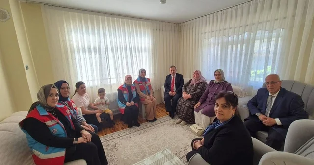 Kaymakam Kadir Perçi ev ziyaretlerine devam ediyor Tokat Haberleri