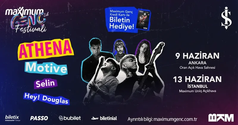 Maximum Gençlik Festivali 4’üncü yılında da gençlerle buluşuyor