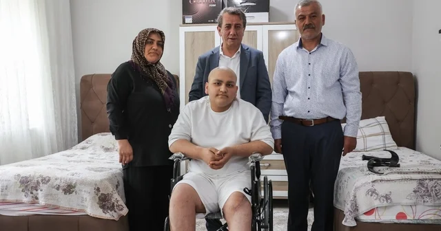 Başkan Yetişkin den Muhammet e doğum günü hediyesi Aydın Haberleri