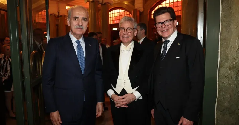 TBMM Başkanı Kurtulmuş İsveç te CSO nun 200. yıl konserine katıldı