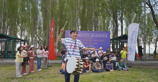 Yakutiye de çocuklar sıfır atık şenliği ile hem eğlendi hem doğayı yeşertti Erzurum Haberleri