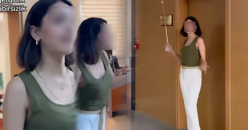 Adliye çalışanının çektiği video tepki çekti! “Okumayı söktüğünüz zaman...