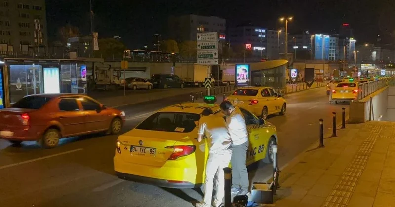 İstanbul da taksi şoförüne yolcu saldırısı