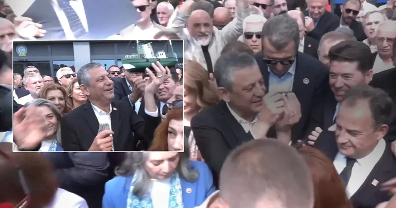 Özgür Özel Trabzon da! Taka maketi ve tesbih sürprizi