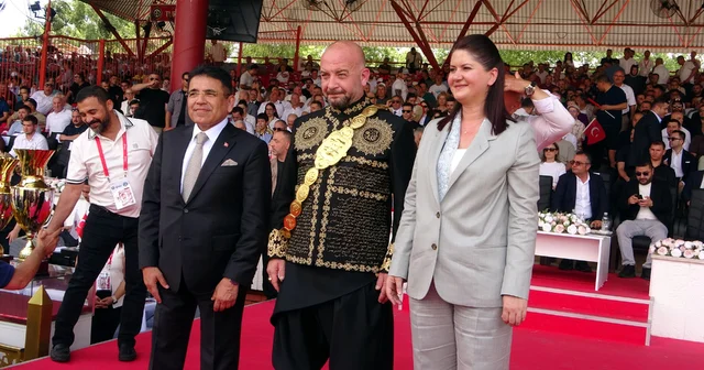 666 ncı Kırkpınar Ağası Ufuk Özünlü oldu Edirne Haberleri Habertürk Yerel Haberler