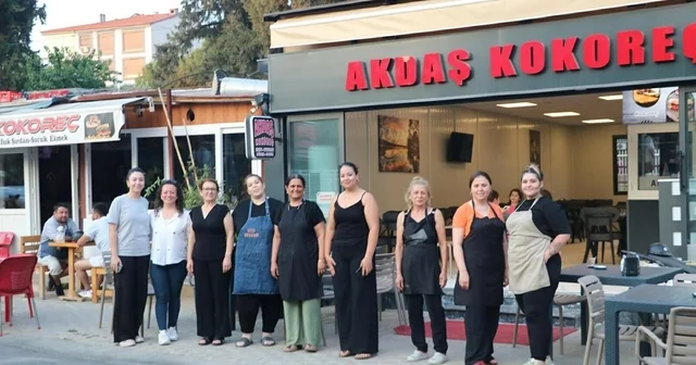 Ödemiş te sokağın tamamı kadın esnafa emanet İzmir Haberleri Habertürk Yerel Haberler