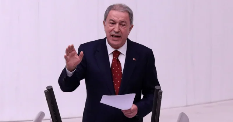 Hulusi Akar dan Meclis te muhalefete tuzak Sözcü Gazetesi