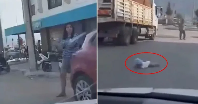 Böyle vicdansızlık olur mu? Tartışma yaşayıp minik bebeklerini yol ortasına attılar