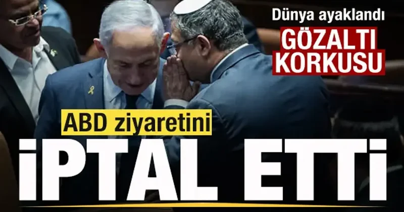 Ben Gvir in gözaltı korkusu! ABD ziyaretini iptal etti