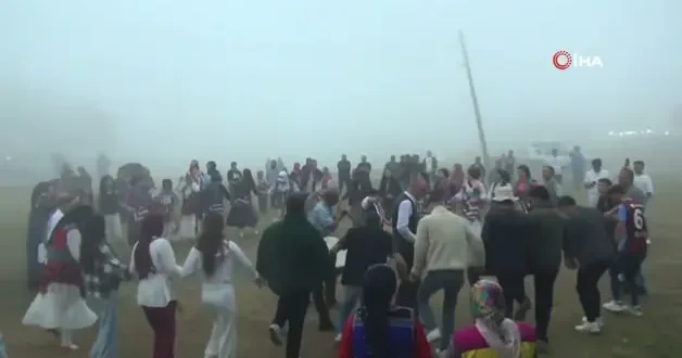 Sis, yağmur, çamur dinlemediler, 116 yıllık geleneği yaşattılar