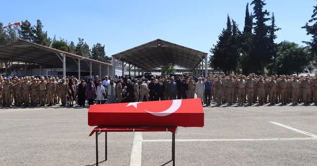 Kilis te kalp krizi sonucu hayatını kaybeden uzman çavuş için tören düzenlendi Kilis Haberleri Habertürk Yerel Haberler