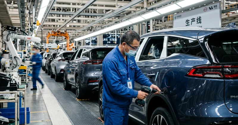 Çin in elektrikli araç planı tutunca vergi planı yeniden devreye girdi Sözcü Gazetesi
