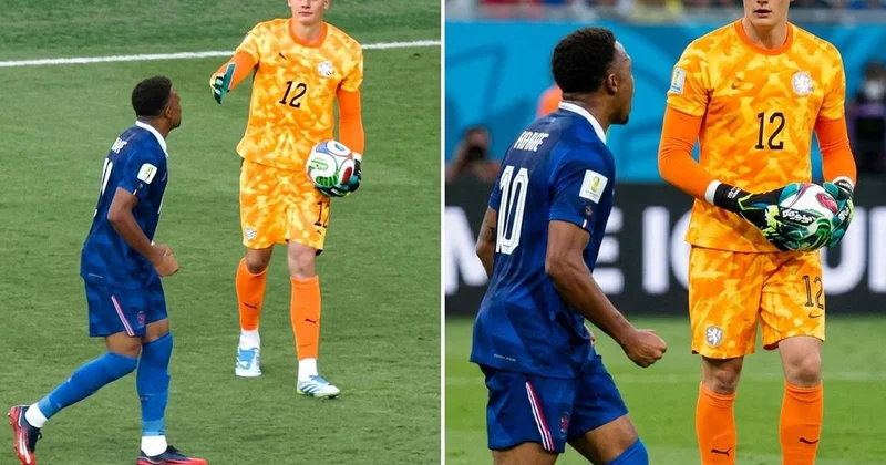 Mbappe nin Paraguay kalecisine yaptığı hareket ortalığı karıştırdı