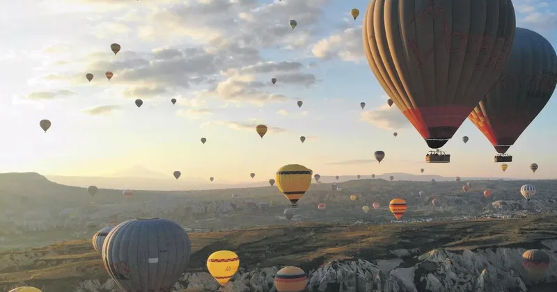 Balon turizmi hızla büyüyor