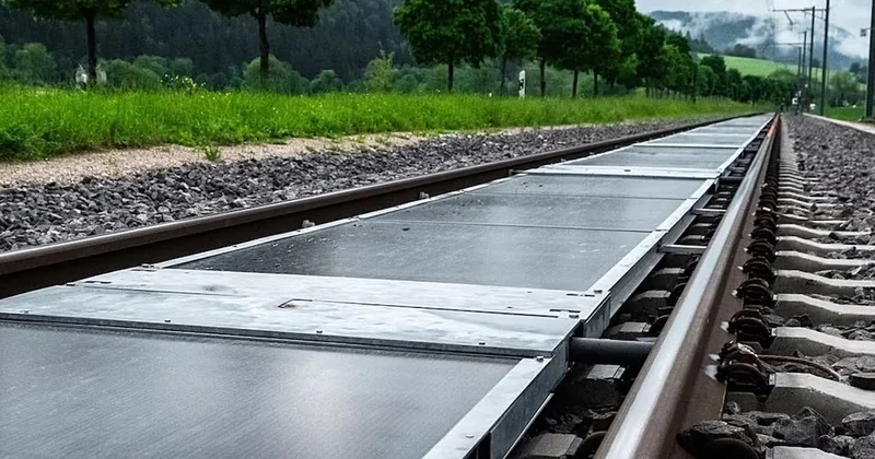 Tren raylarına güneş paneli yerleştirdiler: Tüm dünya yaptırmak için sıraya girdi Sözcü Gazetesi