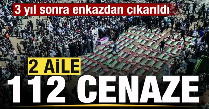 iki aile 112 cenaze! 3 yıl sonra enkazdan çıkarıldı