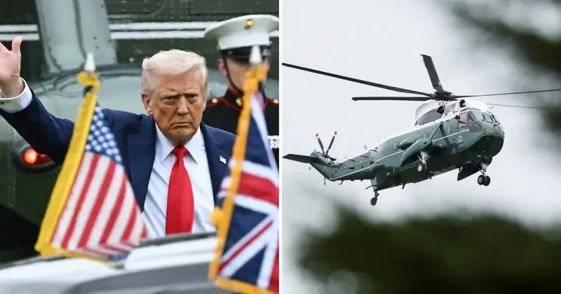 Trump felaketten son anda kurtuldu