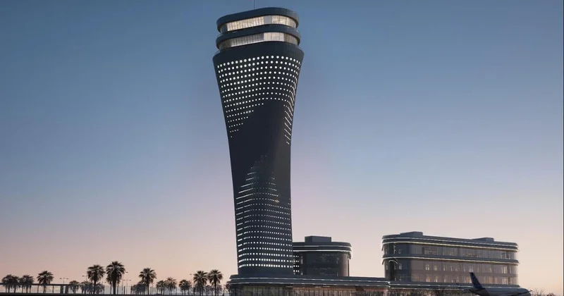 Antalya Havalimanı nın yeni simgesi yükseliyor: 77 metrelik dev kule