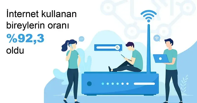 TÜİK: 2026 da internet kullanım oranı arttı