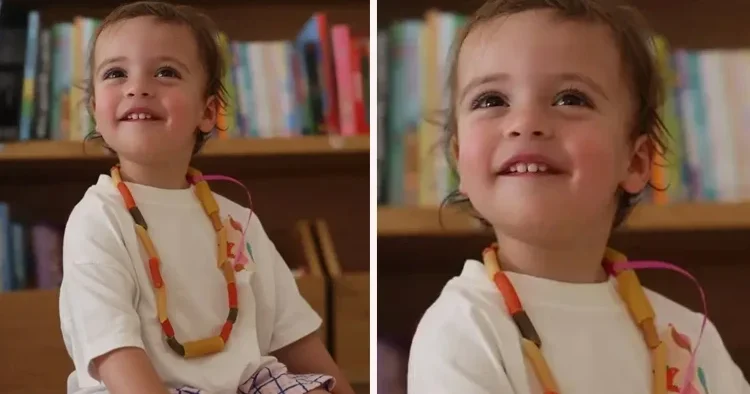 Milyarlık aile mücevherlerini büyüyünce takacak... Henüz göz kamaştıran servetten nasibini almadı... Yeni yaşına makarnadan kolye!