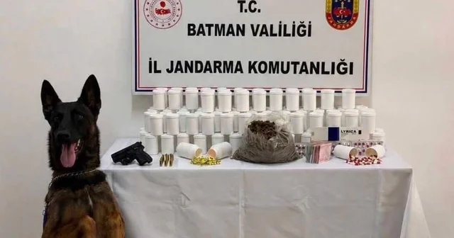 Batman da 10 binden fazla uyuşturucu hap ele geçirildi Batman Haberleri Habertürk Yerel Haberler