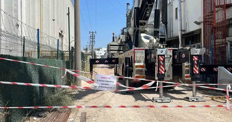 Yüksek gerilim hattı akımına kapılan mühendis ağır yaralandı