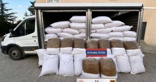 Yozgat ta piyasa değeri 1 milyon 440 bin lira olan kaçak tütün ele geçirildi Yozgat Haberleri Habertürk Yerel Haberler