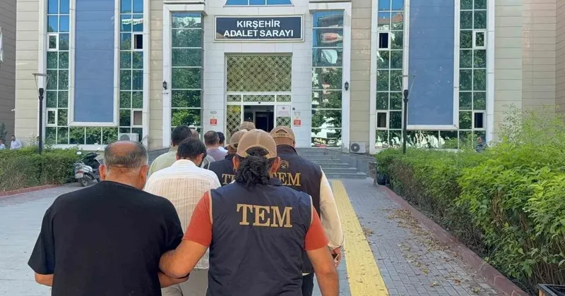Kırşehir merkezli FETÖ operasyonunda 8 gözaltı