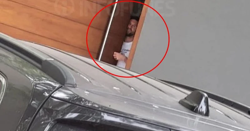 Messi çok fena yakalandı