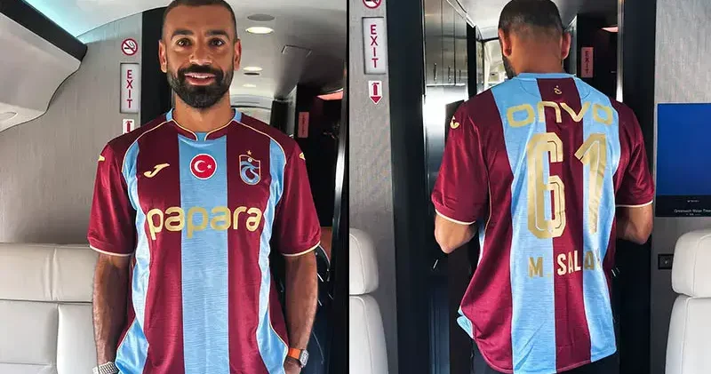 Salah, Trabzonspor formasını giydi