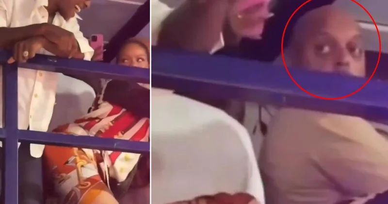 Rihanna sevgilisiyle dans etti, adamın bakışları görüntüye damga vurdu