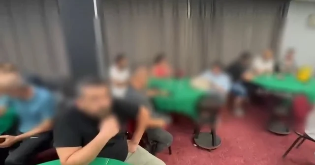 Manisa da düğün salonu görünümlü kumarhaneye baskın Manisa Haberleri Habertürk Yerel Haberler