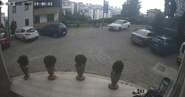 Sürücü fren yerine gaza basınca araç site duvarından aşağı uçtu: 1 i çocuk 3 yaralı Trabzon Haberleri Habertürk Yerel Haberler