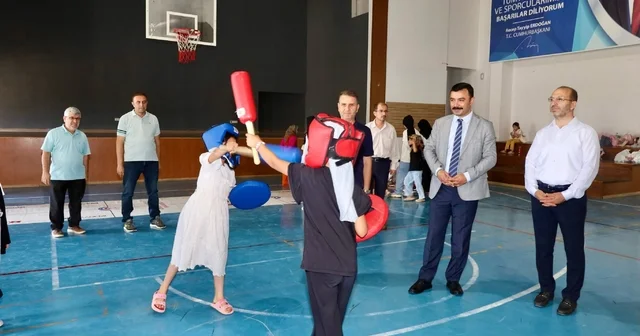 Kahta Kaymakamı Soysal yaz kulübü öğrencileriyle buluştu Adıyaman Haberleri Habertürk Yerel Haberler