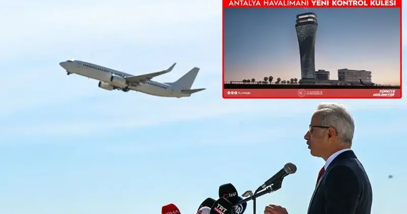 Antalya Havalimanı na yeni kule