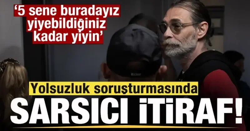 Etimesgut Belediyesi nde sarsıcı itiraf: 5 Sene buradayız yiyebildiğiniz kadar yiyin