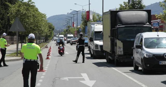 Ordu da bir haftada 16 binden fazla araç ve sürücüsü denetlendi Ordu Haberleri Habertürk Yerel Haberler