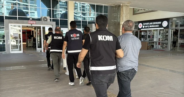 Adliyeye sevk edilen şüphelilerin rahat tavırları ve sözleri dikkat çekti Edirne Haberleri Habertürk Yerel Haberler