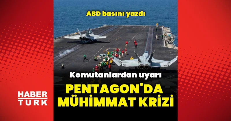 Pentagon un mühimmat stoku tehlikeli derecede düşük Dış Haberler