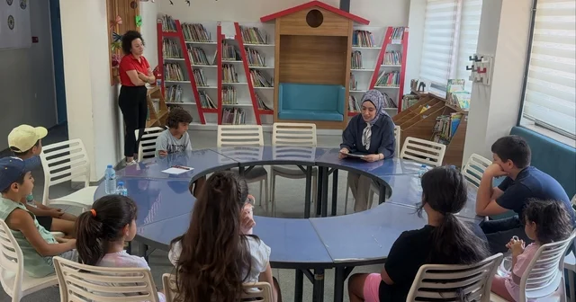Minikler Sihirli Kütüphanenin Kayıp Anahtarı etkinliğinde kitapların dünyasını keşfetti Aydın Haberleri Habertürk Yerel Haberler