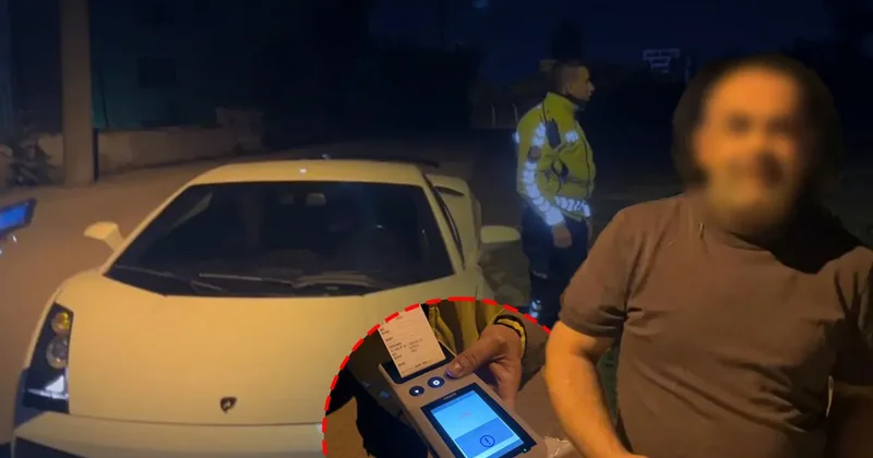 Alkol denetiminden kaçtı! Çalılıkta uyudu: Tekrar kaçtı... Bursa daki lüks otomobil sürücüsüne rekor ceza