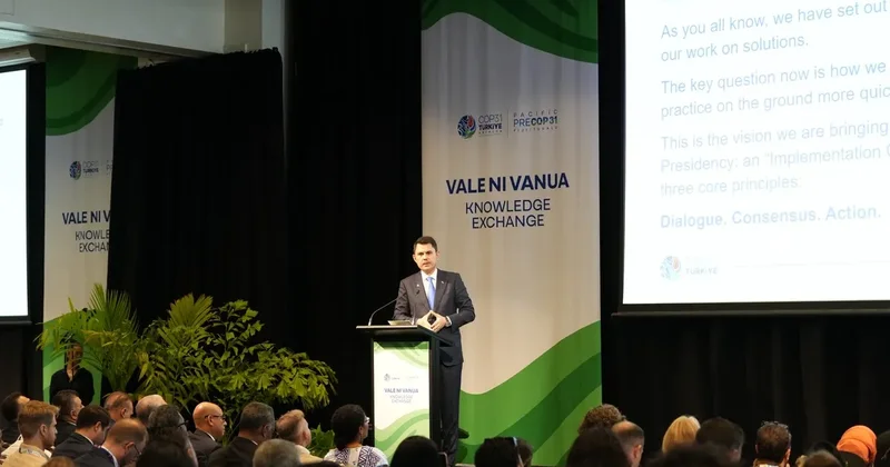Bakan Kurum dan COP31 öncesi Fiji de kritik temaslar