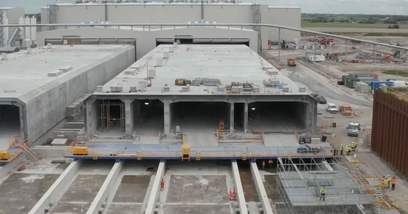 73 bin tonluk beton kutuyu denizin dibine indirdiler: İki ülkeyi birbirine bağlayacak Sözcü Gazetesi