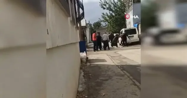 Adıyaman da bir şahıs kagvaya çift bıçakla koştu!