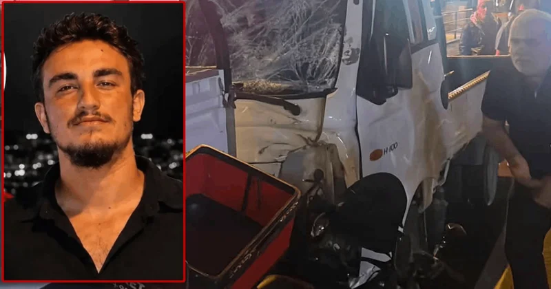Antalya da kahreden kaza: Kamyonetin metrelerce sürüklediği motosikletli genç kurtarılamadı Sözcü Gazetesi