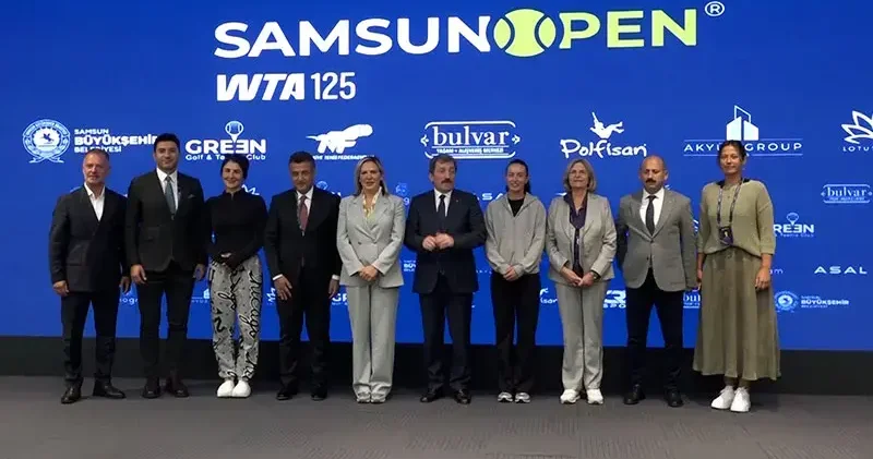 Uluslararası Samsun Open WTA 125 Tenis Turnuvası başladı