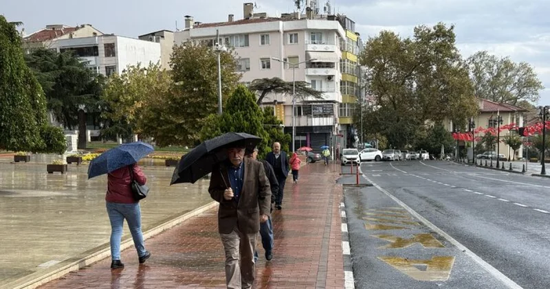 17 il için kuvvetli sağanak uyarısı Son dakika haberleri
