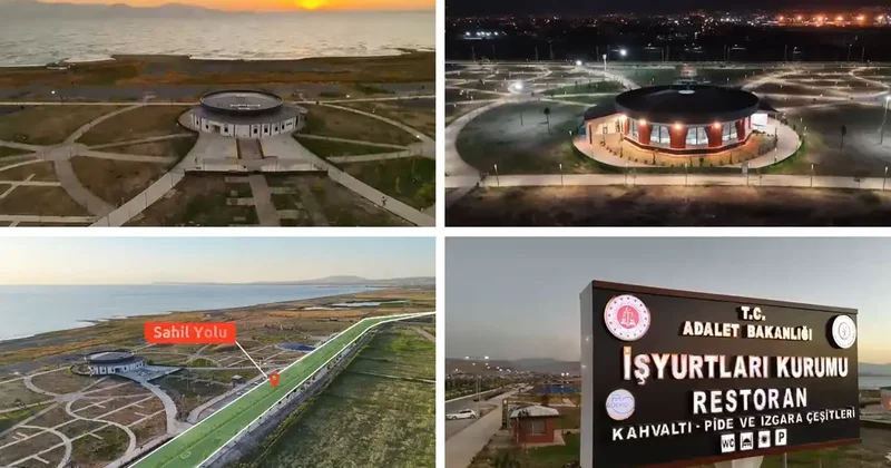 Van Gölü sahilinde yeni sosyal yaşam alanı: İşyurtları Kurumu Restoranı hizmete girdi