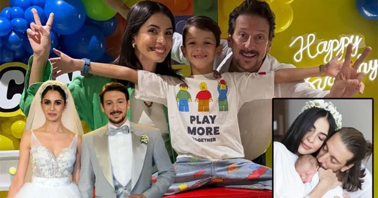 Beyza Şekerci ve Engin Hepileri’den oğulları Can’a duygusal kutlama